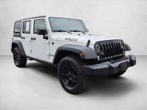 Bright White Clearcoat 2016 Jeep Wrangler Unlimited Willys Wheeler