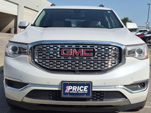 White Frost Tricoat 2017 GMC Acadia Denali