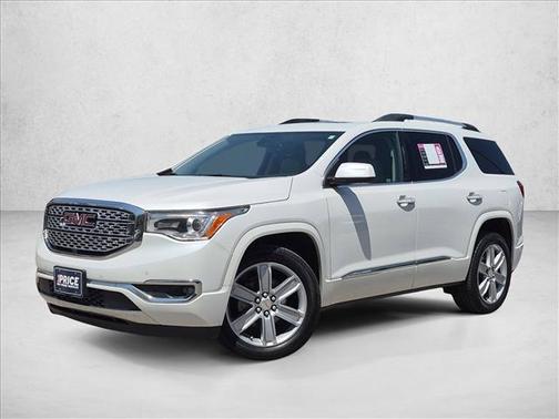 White Frost Tricoat 2017 GMC Acadia Denali