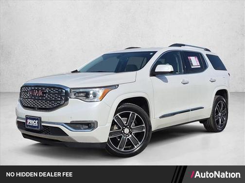 White Frost Tricoat 2017 GMC Acadia Denali