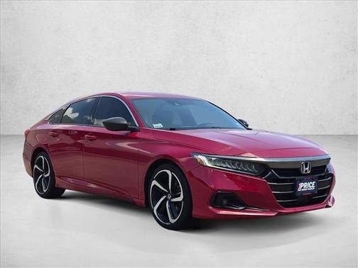 San Marino Red 2021 Honda Accord Sport 1.5T