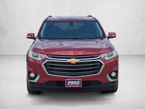 Cajun Red Tintcoat 2020 Chevrolet Traverse LT Cloth