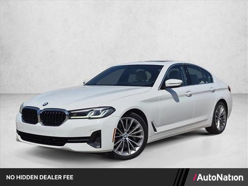 Alpine White 2021 BMW 530 530i