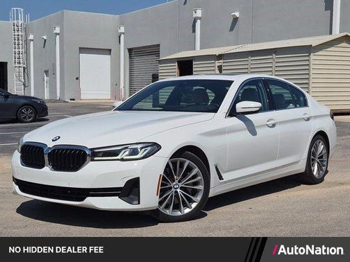 Alpine White 2021 BMW 530 530i