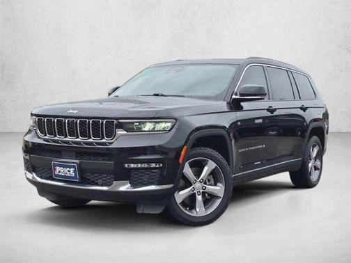 Diamond Black Crystal Pearlcoat 2023 Jeep Grand Cherokee L Limited