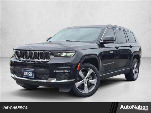 Diamond Black Crystal Pearlcoat 2023 Jeep Grand Cherokee L Limited