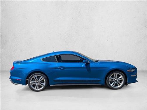 Velocity Blue Metallic 2019 Ford Mustang EcoBoost Premium