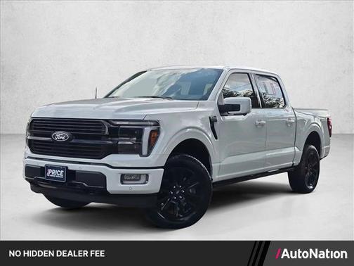 Star White Metallic Tri-Coat 2024 Ford F-150 Platinum