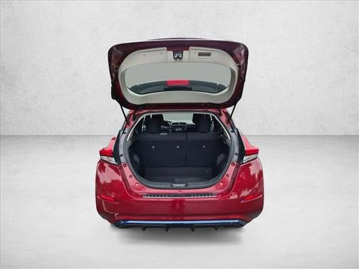 Scarlet Ember 2018 Nissan Leaf SV