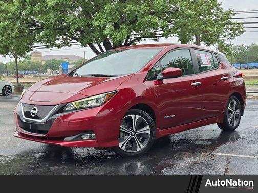 Scarlet Ember 2018 Nissan Leaf SV