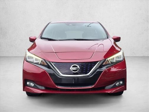 Scarlet Ember 2018 Nissan Leaf SV