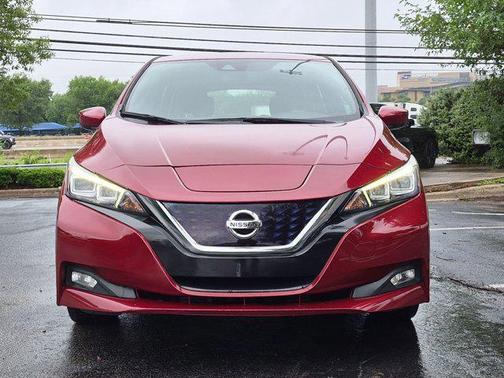 Scarlet Ember 2018 Nissan Leaf SV