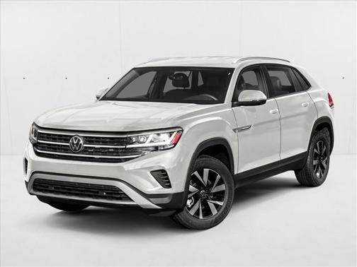 Pure White 2023 Volkswagen Atlas Cross Sport 3.6L V6 SE w/Technology