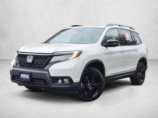 Platinum White Pearl 2020 Honda Passport AWD Elite
