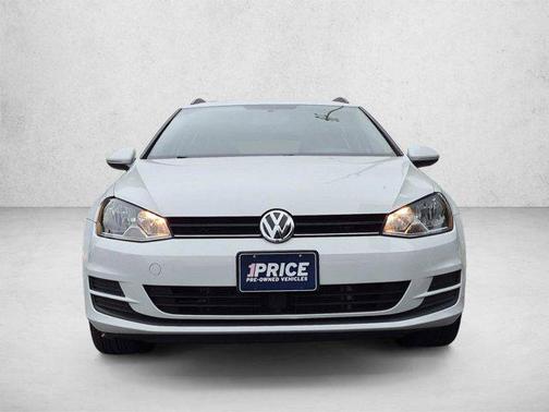 Pure White 2017 Volkswagen Golf SportWagen TSI S