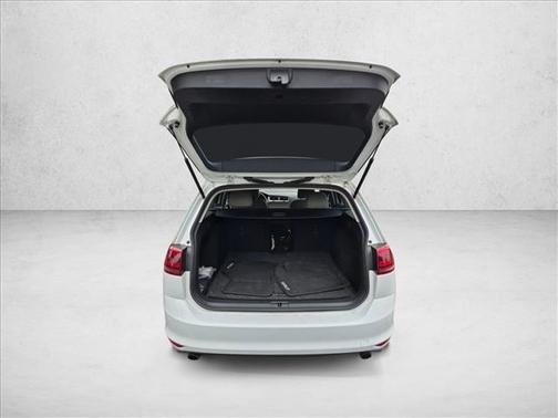Pure White 2017 Volkswagen Golf SportWagen TSI S