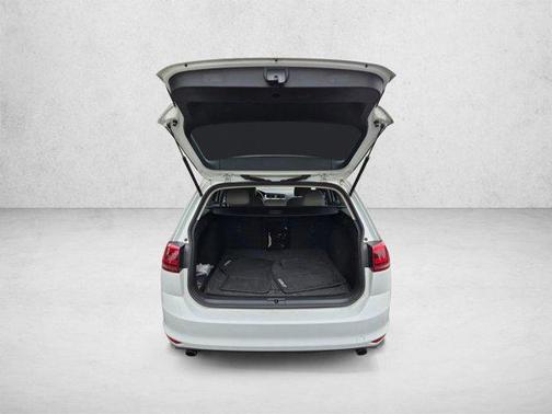 Pure White 2017 Volkswagen Golf SportWagen TSI S