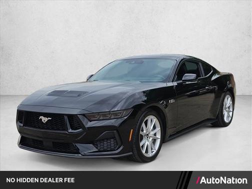 Shadow Black 2025 Ford Mustang GT Premium