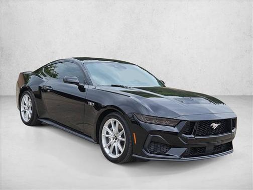 Shadow Black 2025 Ford Mustang GT Premium