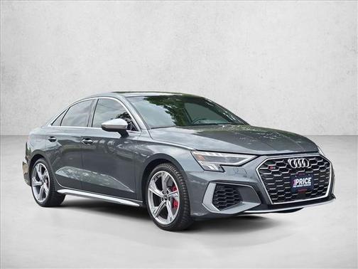 Daytona Gray Pearl Effect 2023 Audi S3 Premium Plus TFSI quattro S tronic