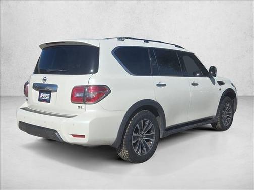 Pearl White Tricoat 2019 Nissan Armada SL