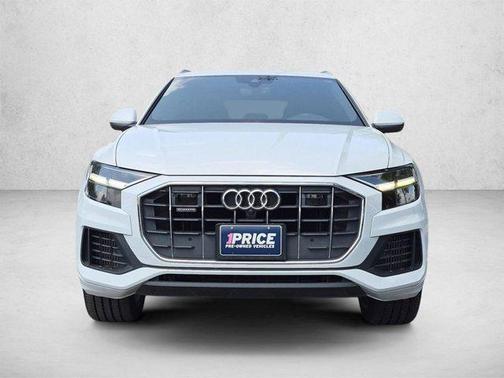 Glacier White Metallic 2020 Audi Q8 55 Premium Plus