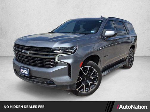 Satin Steel Metallic 2021 Chevrolet Tahoe 4WD RST