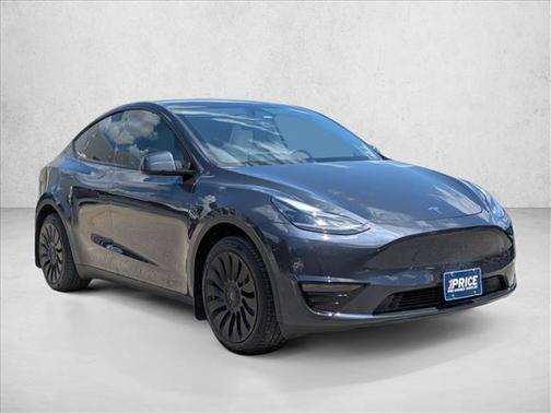 Solid Black 2024 Tesla Model Y Long Range Dual Motor All-Wheel Drive