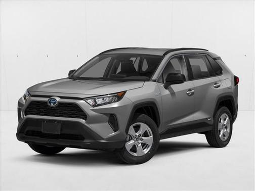 White 2022 Toyota RAV4 Hybrid LE