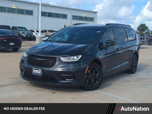 Maximum Steel Metallic Clearcoat 2021 Chrysler Pacifica Hybrid Touring L