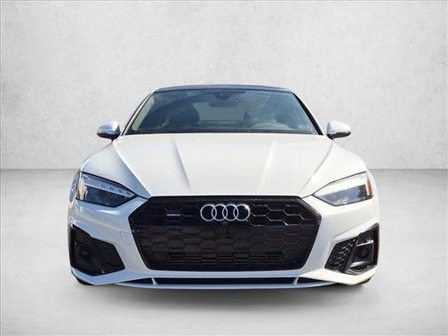 White 2021 Audi A5 45 S line Premium Plus
