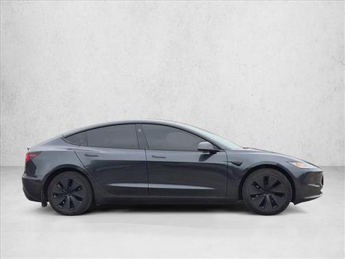 Stealth Grey 2025 Tesla Model 3 Long Range