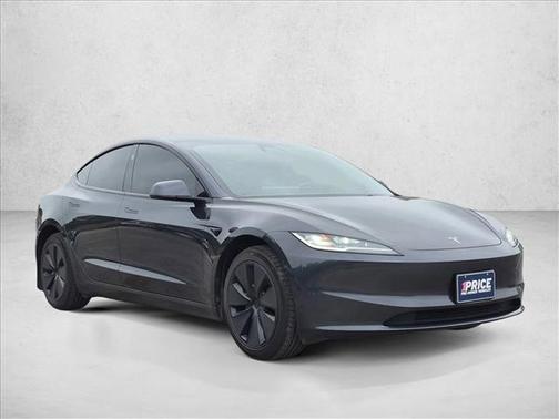 Stealth Grey 2025 Tesla Model 3 Long Range