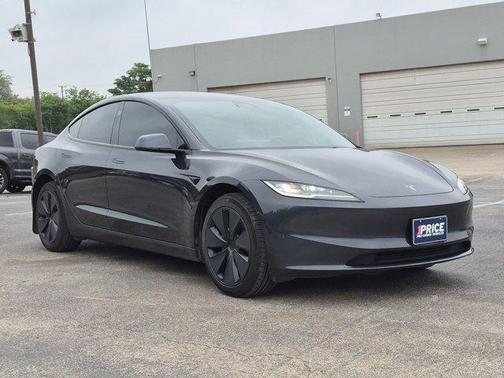 Stealth Grey 2025 Tesla Model 3 Long Range