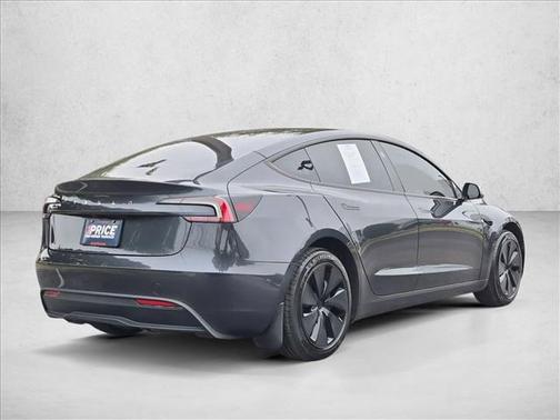 Stealth Grey 2025 Tesla Model 3 Long Range