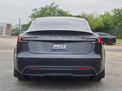 Stealth Grey 2025 Tesla Model 3 Long Range