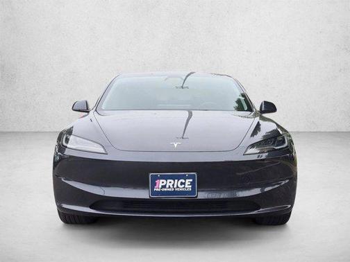 Stealth Grey 2025 Tesla Model 3 Long Range