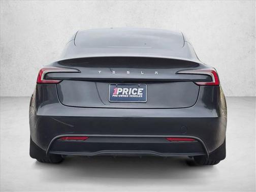 Stealth Grey 2025 Tesla Model 3 Long Range