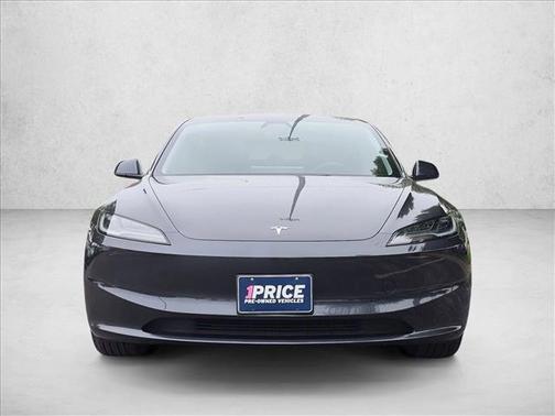 Stealth Grey 2025 Tesla Model 3 Long Range