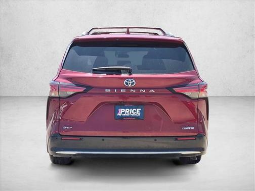 Ruby Flare Pearl 2025 Toyota Sienna Limited