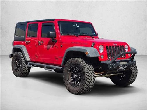 Black Clearcoat 2014 Jeep Wrangler Unlimited Rubicon
