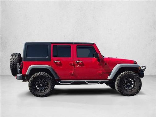 Black Clearcoat 2014 Jeep Wrangler Unlimited Rubicon
