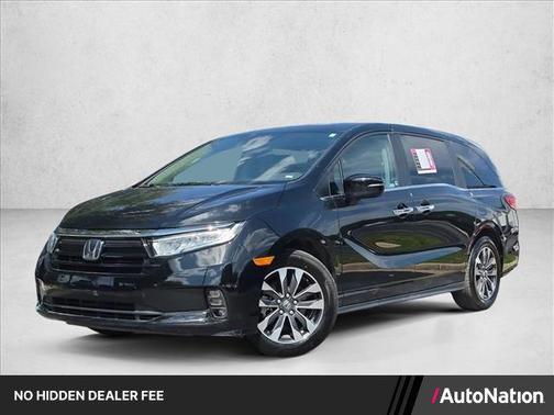 Crystal Black Pearl 2024 Honda Odyssey EX-L