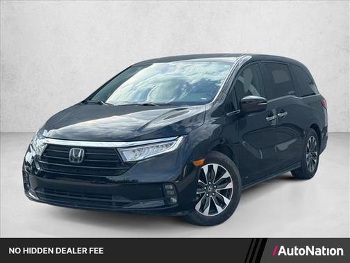 Crystal Black Pearl 2024 Honda Odyssey EX-L