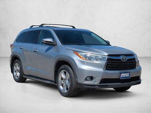 Silver Sky Metallic 2016 Toyota Highlander Limited Platinum