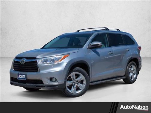 Silver Sky Metallic 2016 Toyota Highlander Limited Platinum