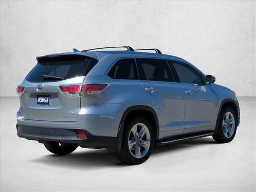 Silver Sky Metallic 2016 Toyota Highlander Limited Platinum