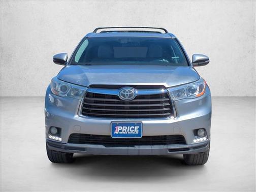 Silver Sky Metallic 2016 Toyota Highlander Limited Platinum