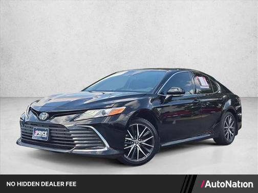 Midnight Black Metallic 2024 Toyota Camry XLE