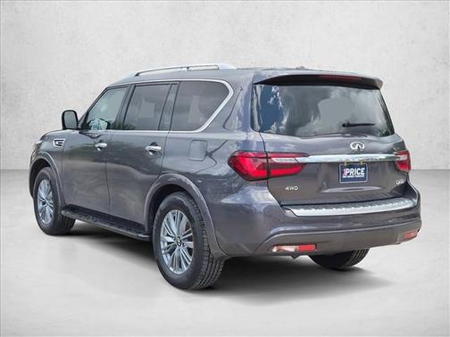 Anthracite Gray 2024 INFINITI QX80 Luxe